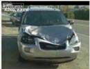 Flying Cow falls 200 feet onto car - couple safe