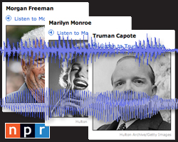 Talking Heads: What does a voice sound like?