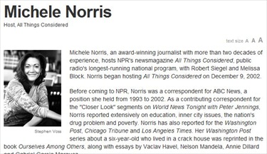NPR's Michele Norris To Take 1 Year off Hosting 'All Things Considered' to avoid Conflict of Interest