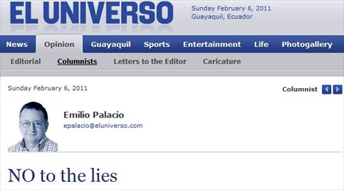 El Universo's Appeal of July Libel Verdict Delayed