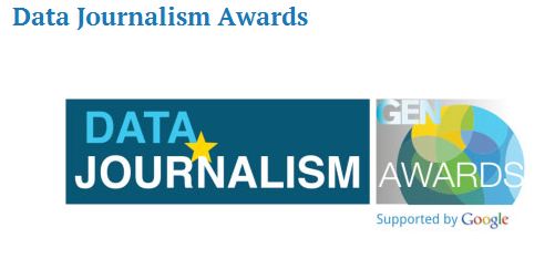 AWARDS: 1st Data Journalism Awards this Year, Awards will Promote & Set Best Practices, Standards