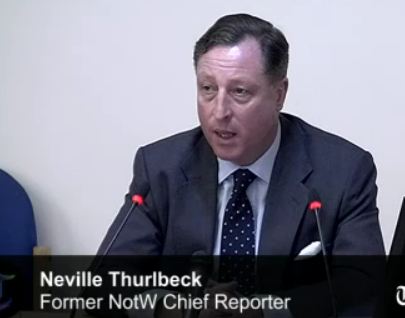 Former NOTW Reporter Neville Thurlbeck Arrested Again, Police Reps Report on Closeness Btwn Media & Police at Leveson Inquiry 