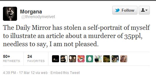 Daily Mirror Corrects after Using Pic of Model in 'Women Who Kill' Feature