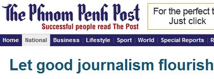 Bias, Sensationalism, Anonymous Sources All Problems in Cambodia's Media