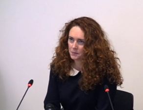Former News International CEO Rebekah Brooks Testifies at Leveson Inquiry 
