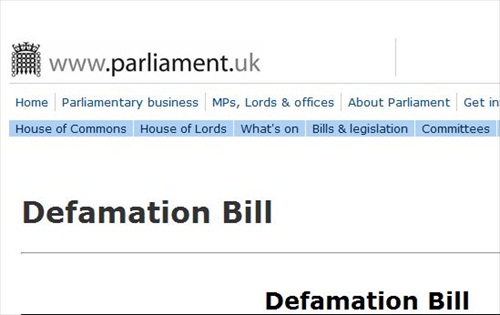 Libel Reform Bill Proposed in UK: Calls for Protections for Peer-Reviewed Science Articles, Truth & Public Interest Defenses