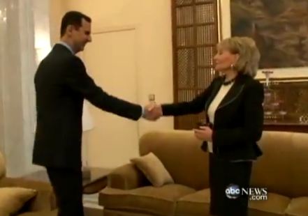 Barbara Walters Apologizes for Conflict in Offering Job, College Help to Assad Adviser