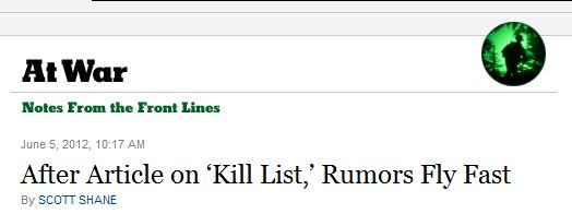 NYT Calls out 'Errors' in Reports about its 'Kill List' Story