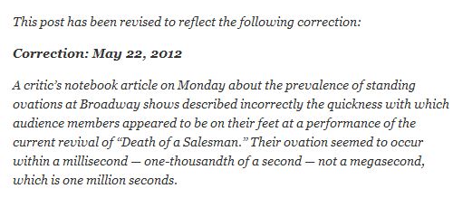 NYT Corrects Milli-versus Mega-