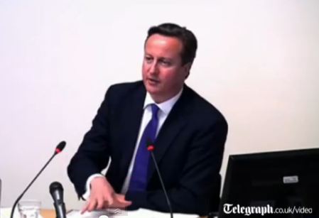 UK Prime Minister Testifies at Leveson Inquiry