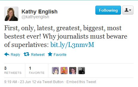 Fact Check Claims of Superlatives, Public Editor Reminds