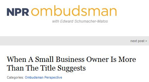 Ombuds: NPR Practices 'Sluggish Journalism' By Not IDing Source as Activist