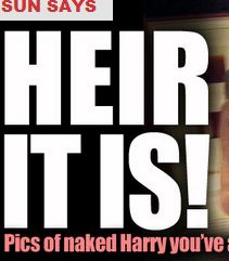 UK Sun Runs Naked Prince Harry Photos, Despite Palace Request