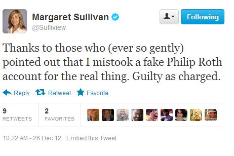 Was Journalist Hoaxer Behind Fake Philip Roth Twitter Account?