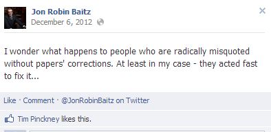 Playwright Jon Robin Baitz: New York Times' 'egregiously misquoted me' in remarks about David Mamet 