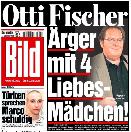 Fmr Bild Journalist Bought German Actor Otti Fischer's Sex Video, Acquitted of Coercion Charges 