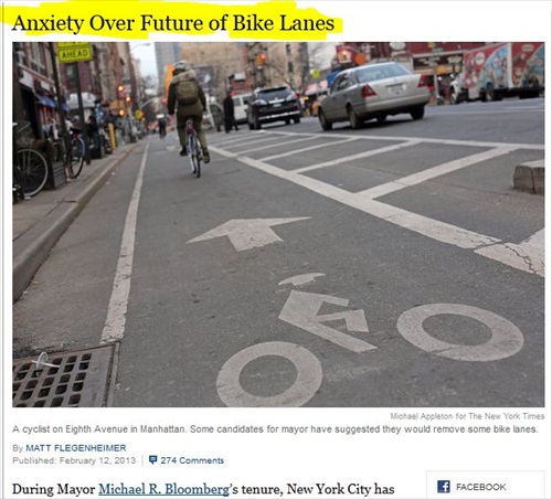 Bikers' Angst? What do 5 Polls Say about Bike Lane Anxiety?