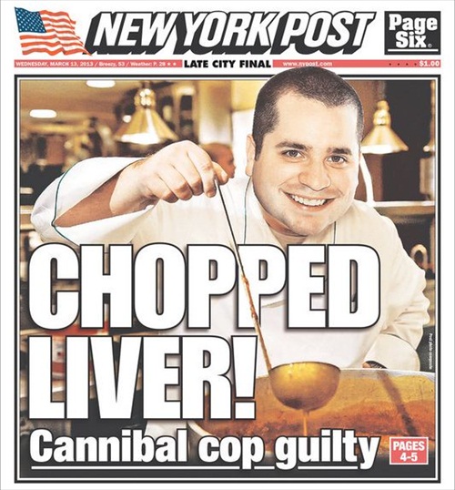 NYPost Photoshops Front Page Photo of 'Cannibal Cop' Gilberto Valle, Discloses in Tiny Print