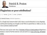 Essay Accused of Plagiarism Just 'Sloppy Attribution' Says WaPo Public Editor