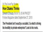 White House, Columbia Journalism Review, Politico Slam Forbes Article 