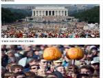 Politico Puts Glenn Beck Rally Photo up instead of Stewart/Colbert Rally 