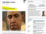 New York Times Public Editor: Readers Complained about Obama Photo on A1; Thoughts? 
