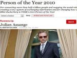 TIME Person of the Year: TIME Readers Pick Julian Assange, TIME Vetoes and Picks Mark Zuckerberg 