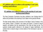 PCC Announces new Sexual Offense Reporting Standards