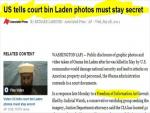 Will Public See bin Laden Photos?