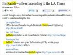 Los AngelesTimes Readers Rep Explains Spelling of Kadafi's Name 