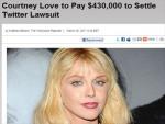Courtney Love Settles Twitter Defamation Lawsuit 