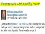 Media Needs to Report in Context 