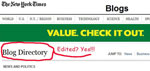 StinkyJournalism Study:  68% Ten Top US Newspapers' Blogs Are Edited  
