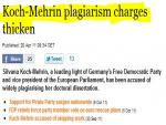 Second German politician quits after being accused of plagiarizing doctoral thesis 