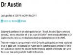 Daily Mail Apologizes for Wrongly Attributing Baby Die Quote to Doctor 