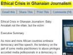 Ghana Ethics Case Study: 