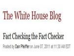 White House 'Fact Checks the Fact Checkers'? 