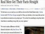 Ashton Kutcher Criticizes Village Voice for Sex Trafficking Stats 