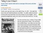 Former New York Times Writer Criticizes Newspaper for 1991 Riot Reporting