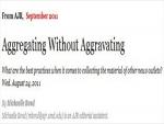 AJR Advises on Aggregation 