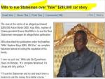 Ghana President's Nephew: The Statesman's Aston Martin story is Fake, Will Sue
