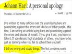 Hari to Donate Orwell Prize $?