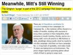The GOP Frontrunner (singular), and the GOP Frontrunners (plural)