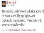 MSNBC's Chuck Todd Apologizes for On-Air Gesture