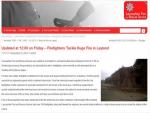 Fake Story on Social Media, News Comments Section Claimed Firefighters Killed