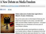 New Book on Albanian Media