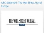 Wall Street Journal Europe's Circulation Deal OK, says Auditor