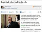 That Pesky Margin of Error - What it Says about Gingrich's Lead in South Carolina