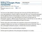 Photojournalist Fired for Fake & Doctored Photos
