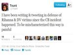 Mediaite Apologizes, Takes down Post that Wrongly Said Tour&eacute; Defended Chris Brown